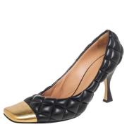 Bottega Veneta Vintage Pre-owned Laeder klackskor Black, Dam