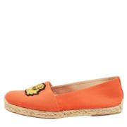 Christian Louboutin Pre-owned Pre-owned Canvas lgskor Orange, Dam