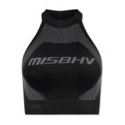 Misbhv Top med logotyp Black, Dam