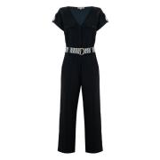 Kocca Casual Dam Jumpsuit med Bälte Black, Dam