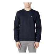 Napapijri Blå Långärmad Sweatshirt Blue, Herr