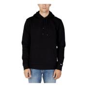 Tommy Jeans Svart herrhoodie Black, Herr