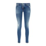 Dsquared2 Stretch Denim Jennifer Jeans Blue, Dam