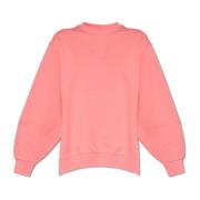 Moncler Sweatshirt med logotyp Pink, Dam