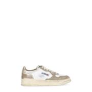 Autry Super Vintage Low Lädersneakers White, Dam