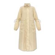 Moncler Lins kappa Beige, Dam