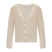 IRO V-ringad kofta Beige, Dam