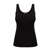 Hanro Sömlös tanktop Black, Dam