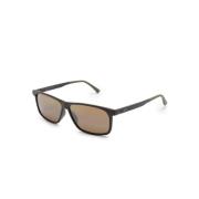 Maui Jim Pulama H618-01 Matte Brown Solglasögon Brown, Unisex