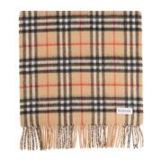 Burberry reversible wool scarf Beige, Unisex