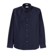 Hartford Sommar skjorta med slim fit Blue, Herr