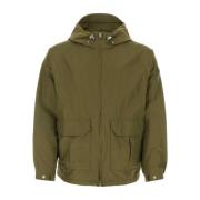 Woolrich Stilren Army Green Bomberjacka Green, Herr