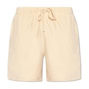 Burberry Shorts med logotyp Beige, Herr