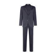 Boglioli Avslappnad Stretch Bomull K-Suit Blue, Herr