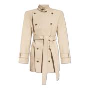 The Mannei Stockholm kort trenchcoat Beige, Dam