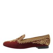 Christian Louboutin Pre-owned Pre-owned Mocka lgskor Red, Dam