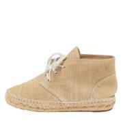 Chanel Vintage Pre-owned Canvas sneakers Beige, Dam