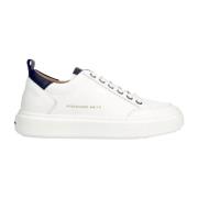 Alexander Smith Bond Sneakers med Kontrastdetaljer White, Herr