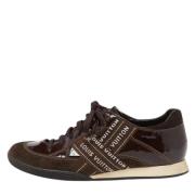 Louis Vuitton Vintage Pre-owned Laeder sneakers Brown, Dam