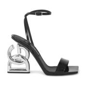 Dolce & Gabbana Högklackade sandaler Black, Dam