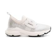 Tod's Kate Tekniska Tyg Sneakers White, Dam