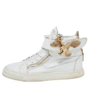 Giuseppe Zanotti Pre-owned Pre-owned Laeder sneakers White, Dam