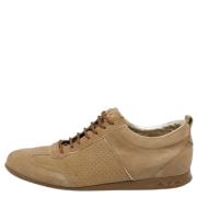 Louis Vuitton Vintage Pre-owned Mocka sneakers Beige, Dam