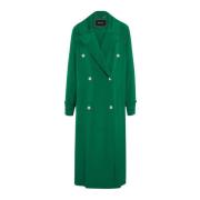 Kiton Smaragdgrön Sidenskinnjacka Green, Dam