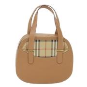 Burberry Vintage Pre-owned Laeder handvskor Beige, Dam