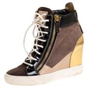 Giuseppe Zanotti Pre-owned Pre-owned Laeder sneakers Multicolor, Dam