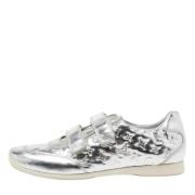 Louis Vuitton Vintage Pre-owned Laeder sneakers Gray, Dam