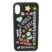 Dolce & Gabbana Pre-owned Pre-owned Gummi hem-och-kontorstillbehr Blac...