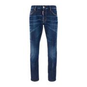 Dsquared2 Stiliga Jeans för Män och Kvinnor Blue, Herr