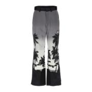 Palm Angels Pantalone Stiliga Byxor Gray, Herr