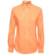 Ralph Lauren Pre-owned Pre-owned Bomull toppar Orange, Dam