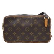 Louis Vuitton Vintage Pre-owned Canvas kuvertvskor Brown, Dam