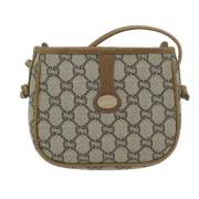 Gucci Vintage Pre-owned Canvas gucci-vskor Beige, Dam