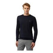 Harmont & Blaine Bomull och Cashmere Crewneck Tröja Blue, Herr