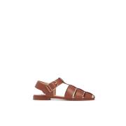 Gabriela Hearst Lynn Sandal - Stilren och Bekväm Brown, Dam