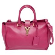 Yves Saint Laurent Vintage Pre-owned Laeder handvskor Pink, Dam