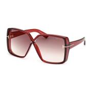 Tom Ford Ft1117 66G Sunglasses Red, Dam
