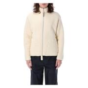 Jil Sander Mysig Teddyjacka med Dragkedja Beige, Herr