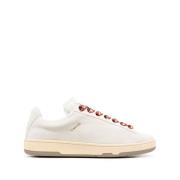 Lanvin Vita Låga Top Sneakers White, Herr