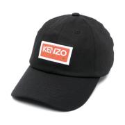 Kenzo Stiliga Hattar för Män och Kvinnor Black, Unisex