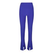 Norma Kamali Kobolt Spat Legging Blue, Dam