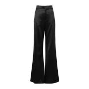 Chloé Svarta Flare Byxor Black, Dam