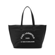 Karl Lagerfeld Svart RSG Tote Bag Black, Dam