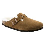 Birkenstock Shearling Träskor för Män Brown, Herr