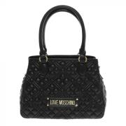 Love Moschino Quiltad handväska i svart Black, Dam