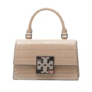 Tory Burch Stilfull Top-Handle Handväska Beige, Dam